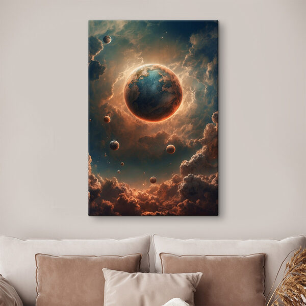 Cuadros Cuadros Un planeta en el cielo (SKU: s41034)