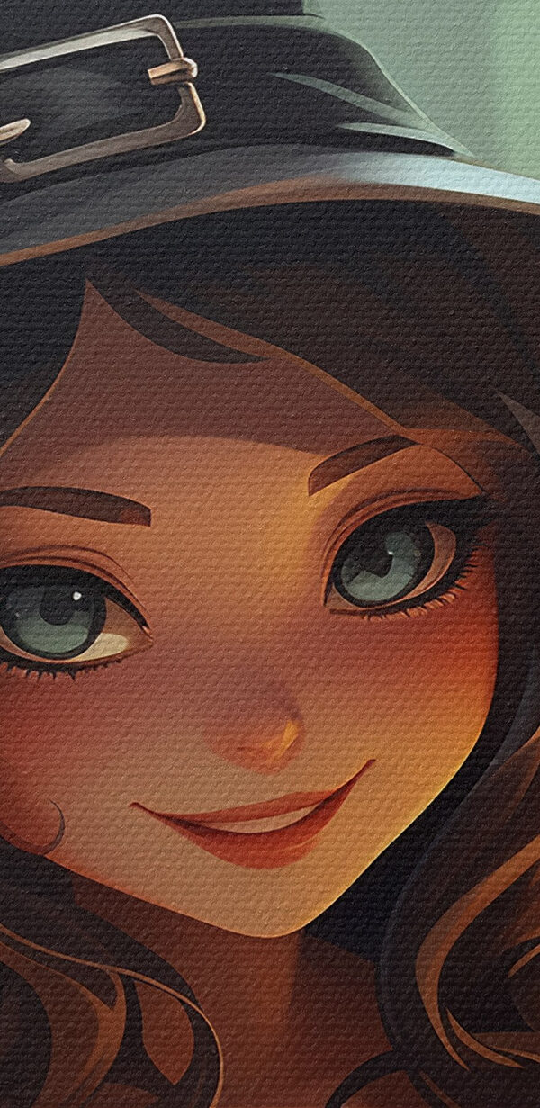 Cartoon of a person with a pumpkin Cartoon of a person with a pumpkin