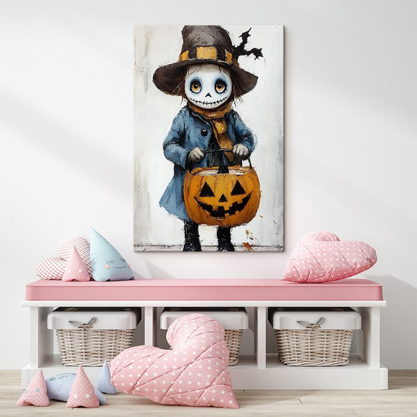 Painting of a person wearing a garment Painting of a person wearing a garment