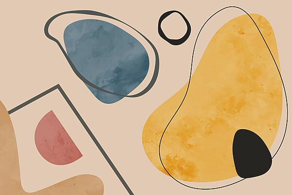 Colorful shapes and lines Colorful shapes and lines