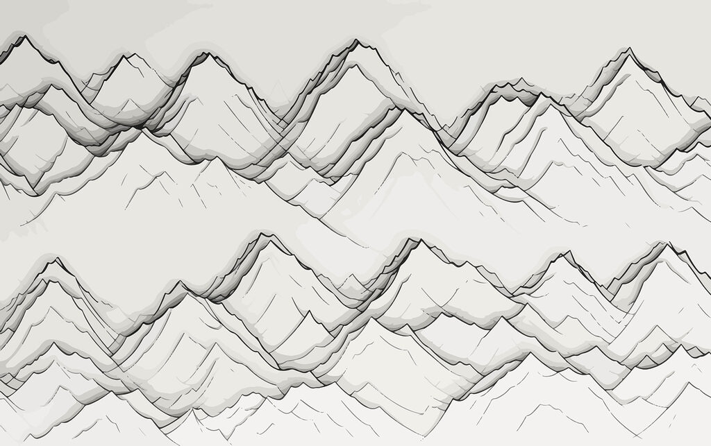 Dibujo de montañas Dibujo de montañas