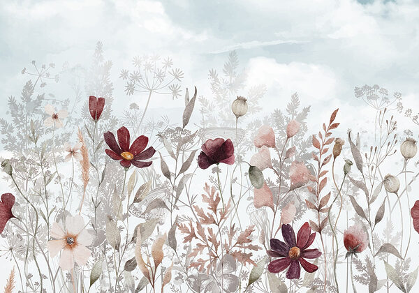 Painting of flowers and plants Painting of flowers and plants