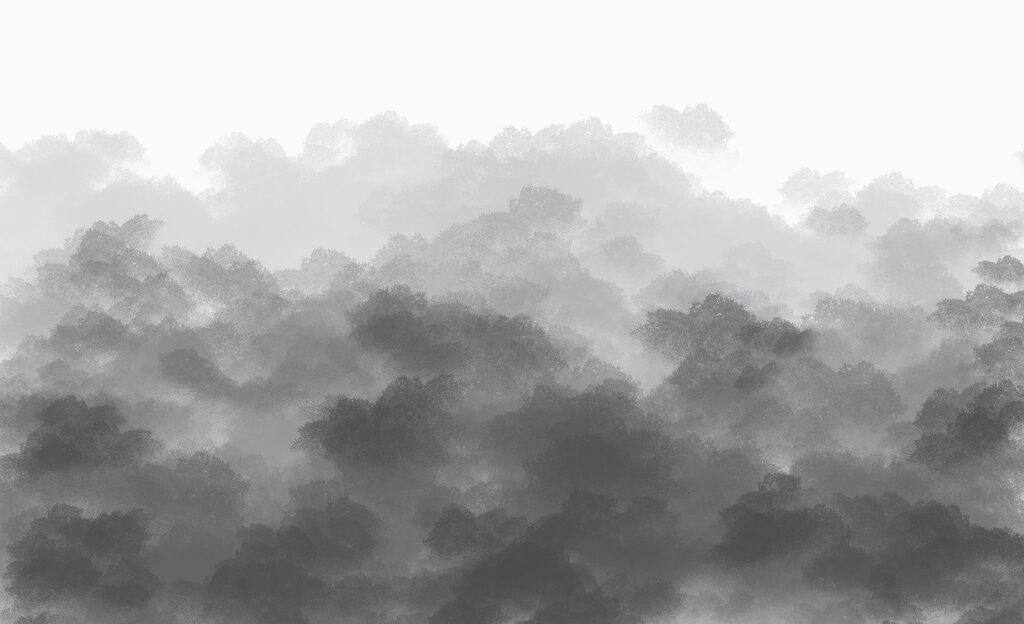 Imagen de nubes en blanco y negro Imagen de nubes en blanco y negro