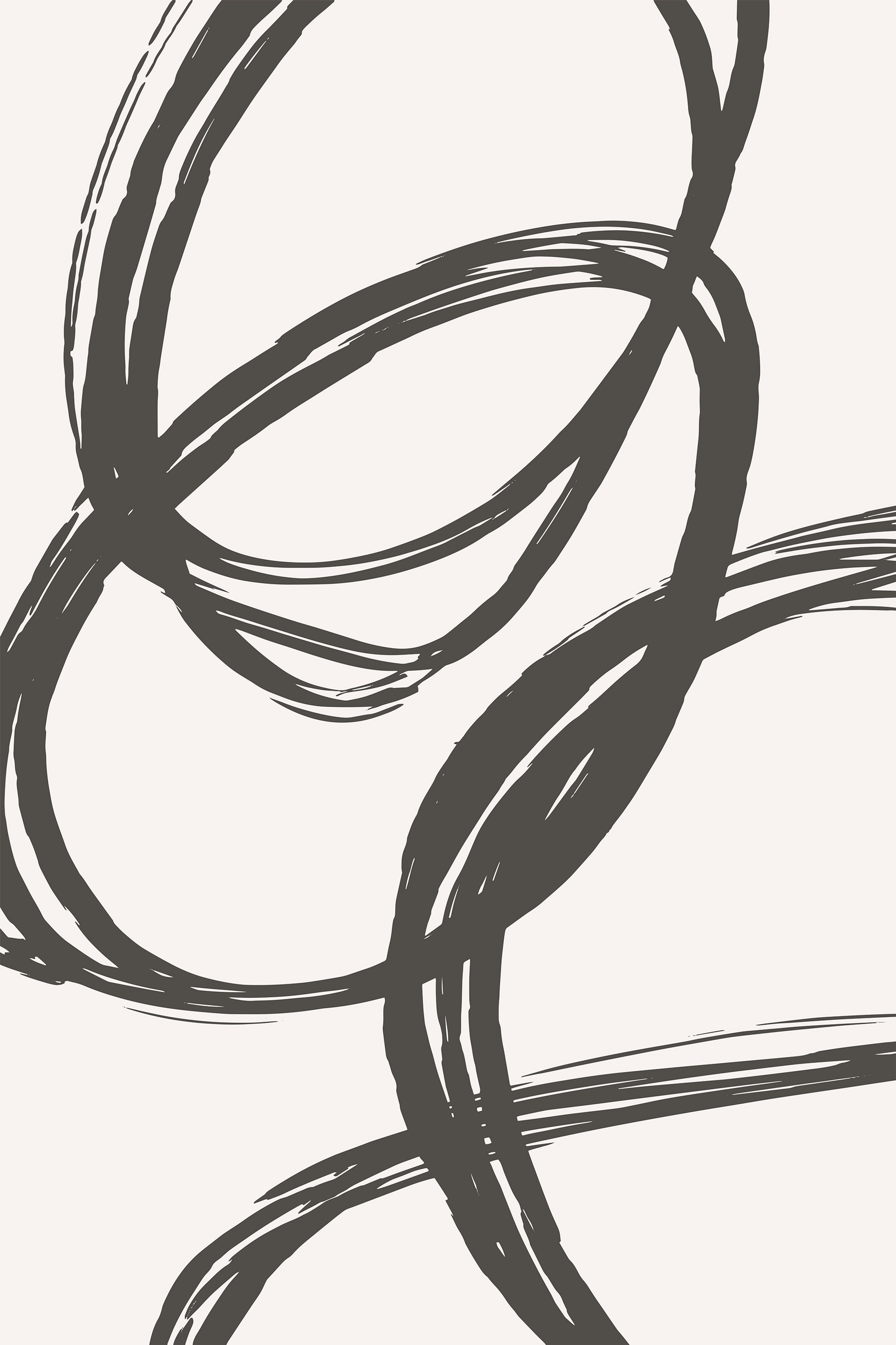 Black and white drawing of circles Black and white drawing of circles