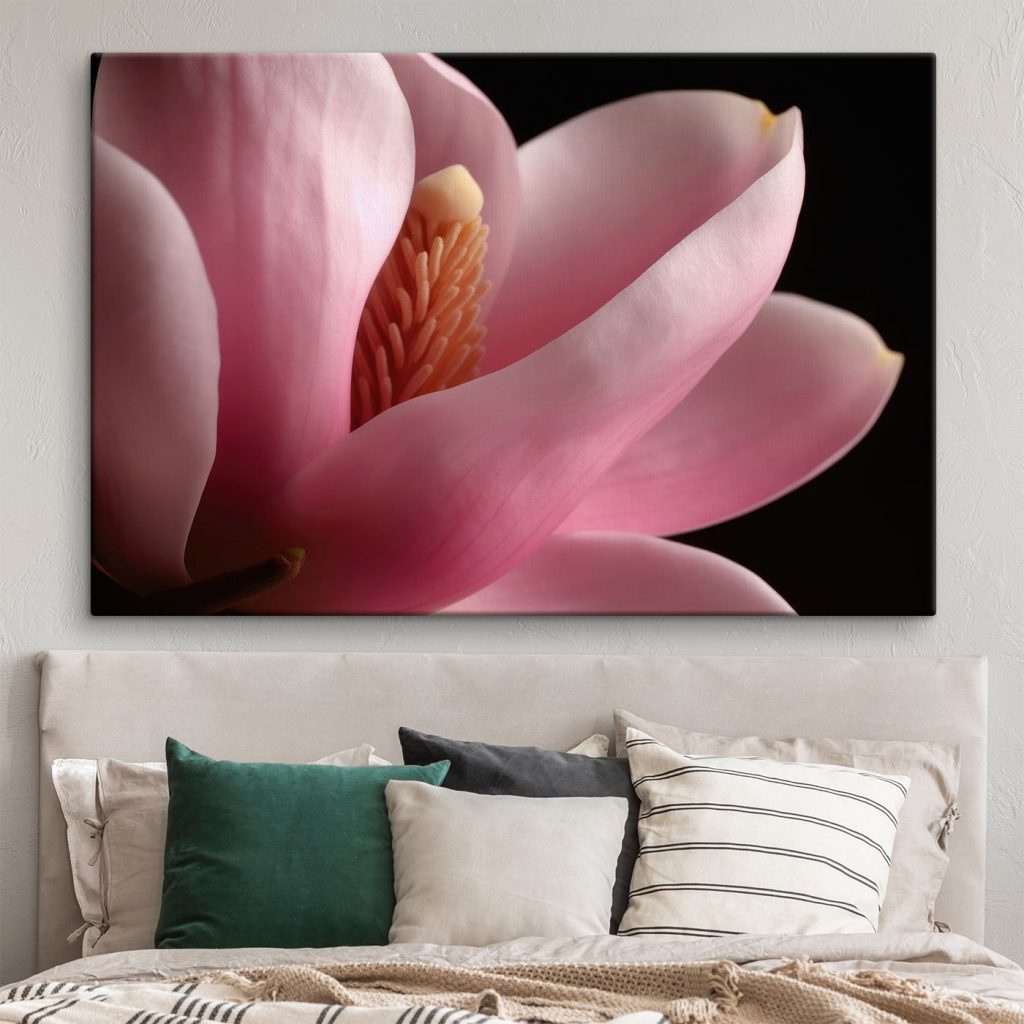 Pink petals embrace delicate core