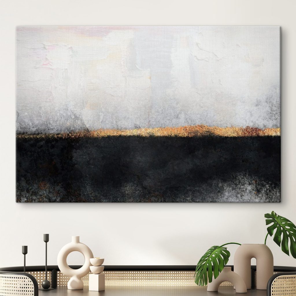 Black and white painting