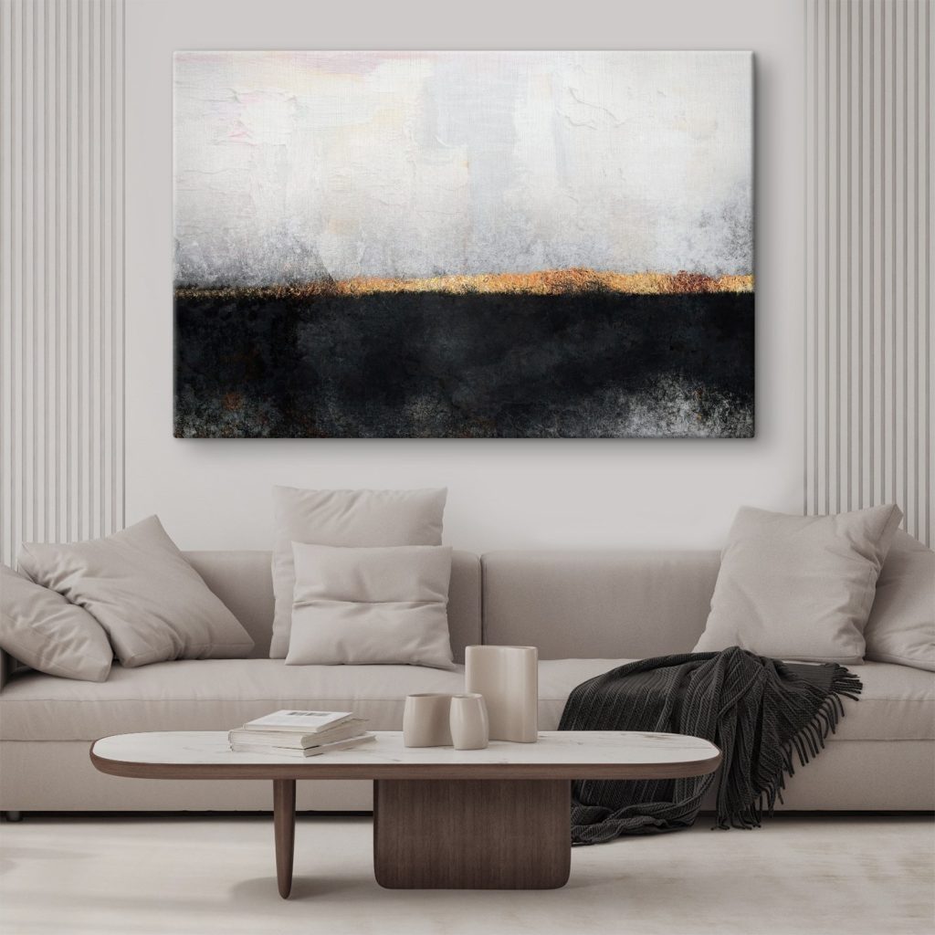 Black and white painting