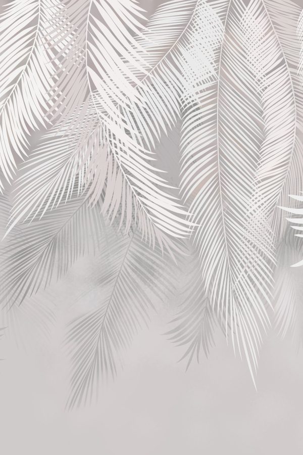 White and grey leaves