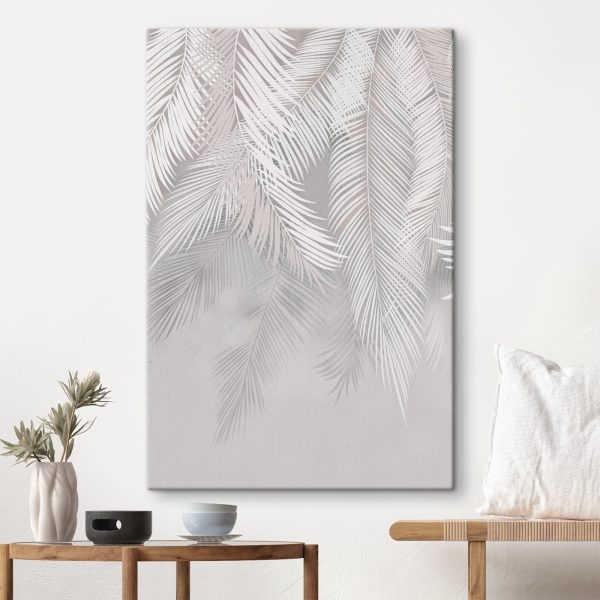 White and grey leaves