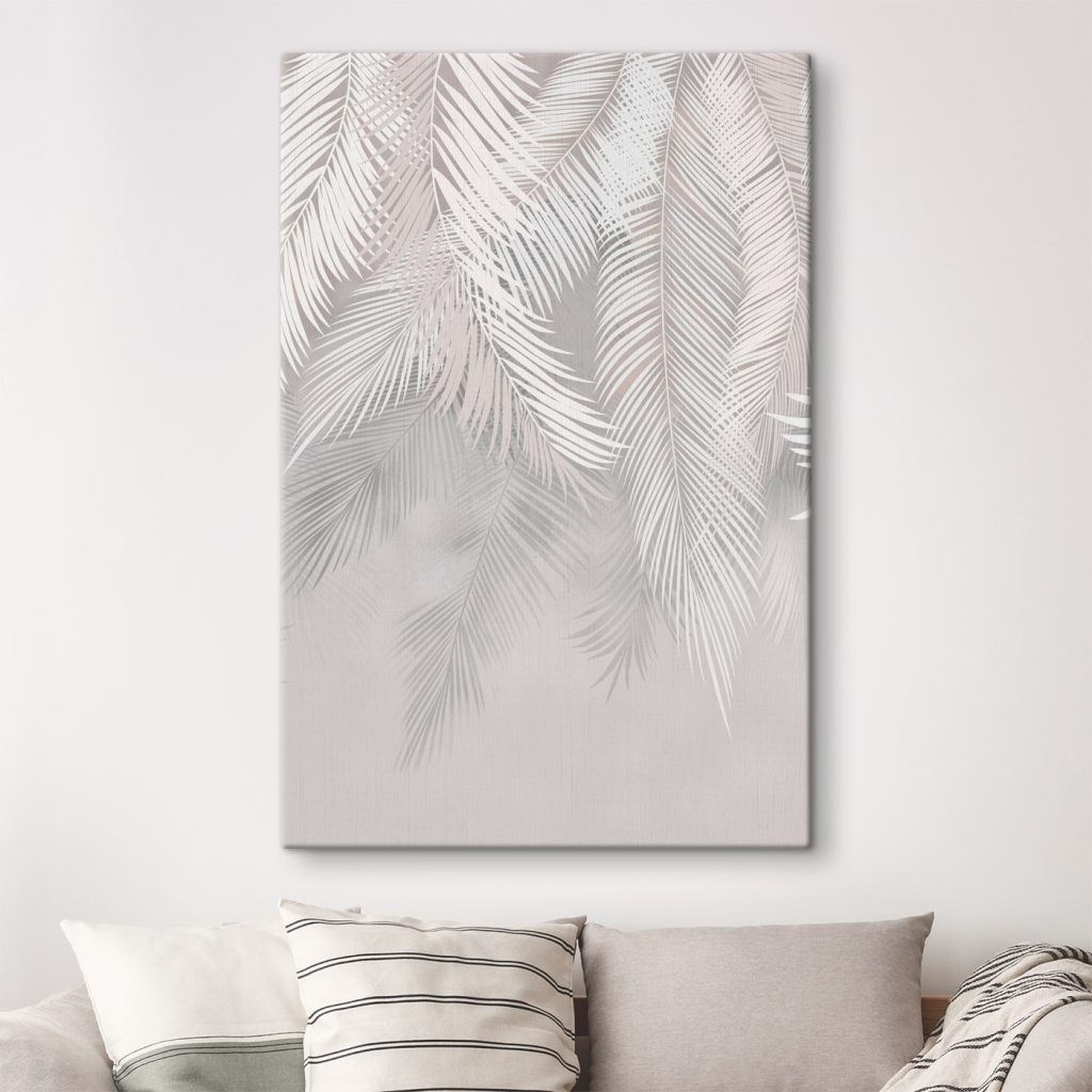 White and grey leaves