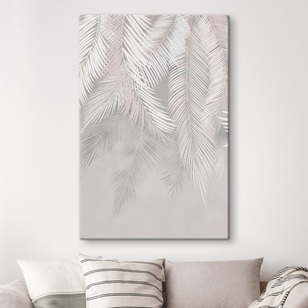 White and grey leaves