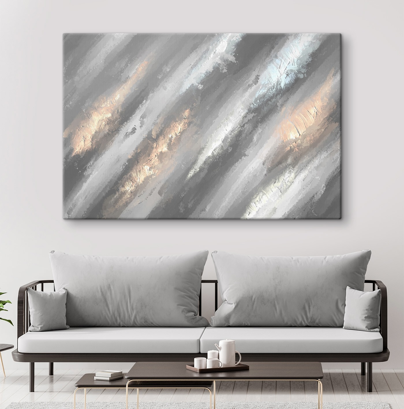 Brushstrokes of light and shadow Brushstrokes of light and shadow