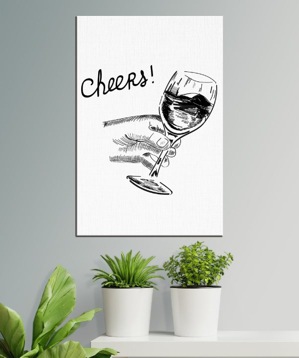 Hand holding a glass of wine Hand holding a glass of wine