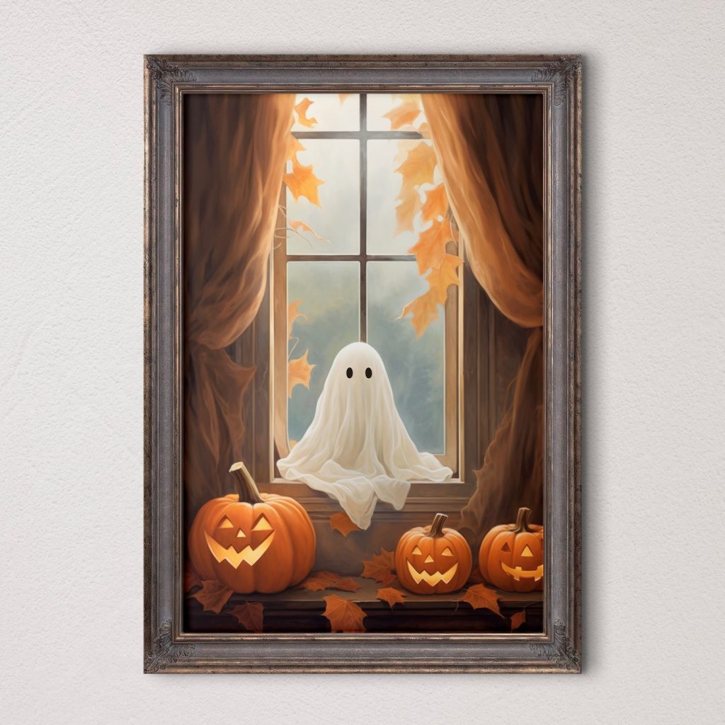Ghost in a window Ghost in a window