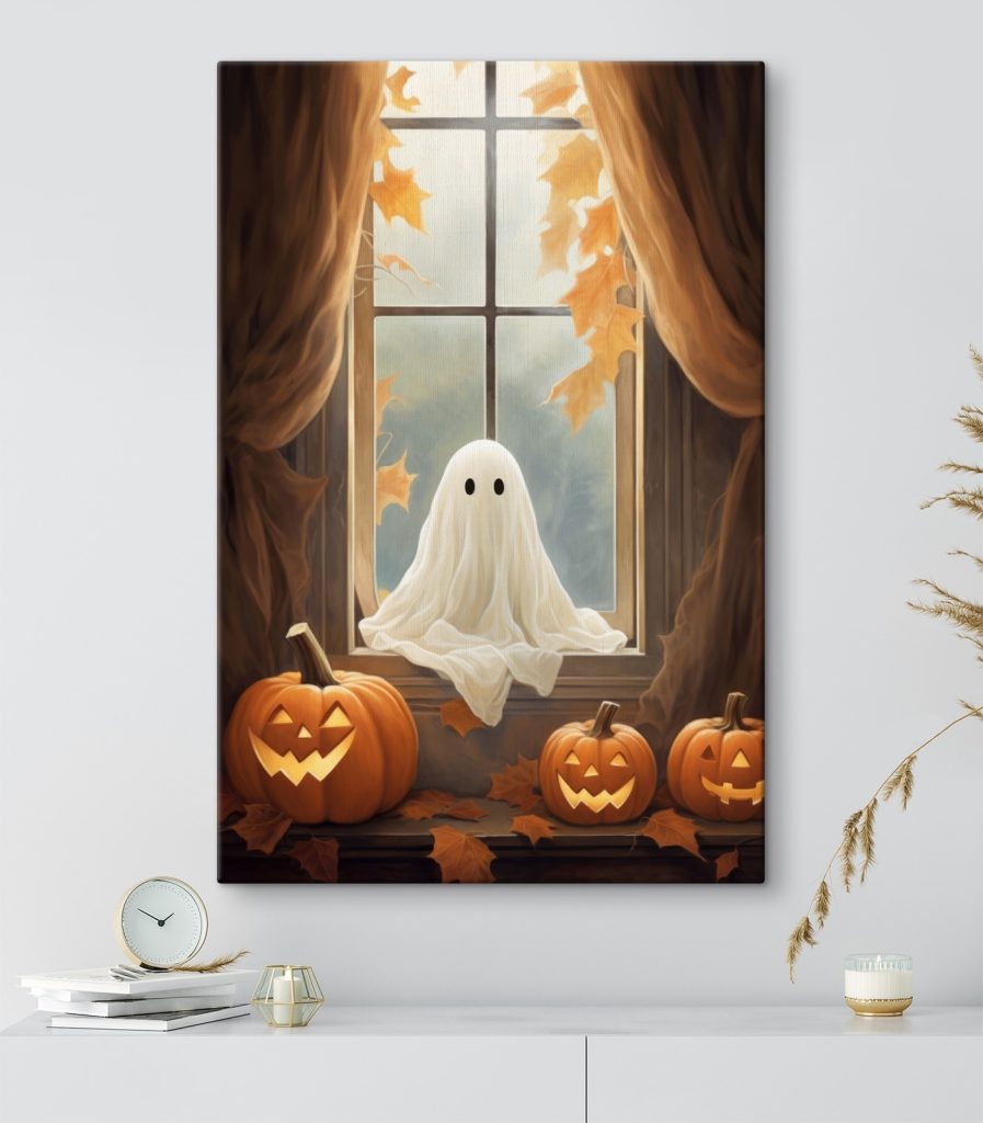 Ghost in a window Ghost in a window