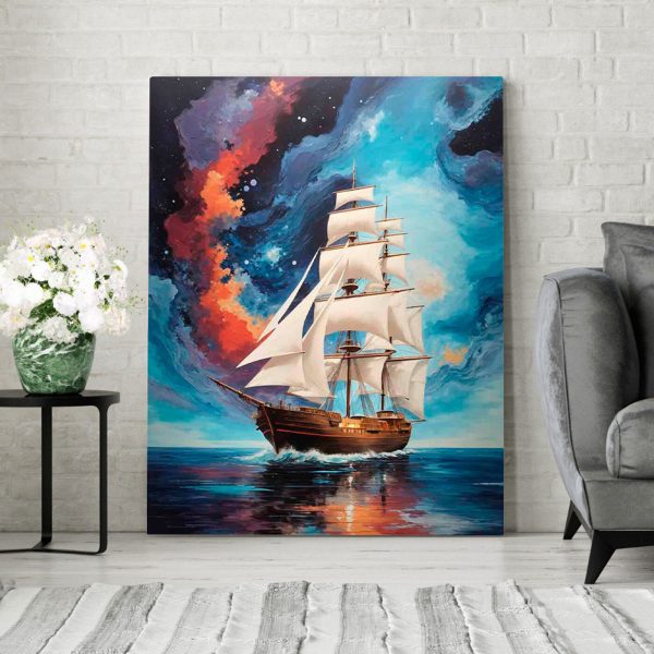 Cuadros Cuadro de un barco en el agua (SKU: s36045) Cuadros Cuadros Cuadro de un barco en el agua (SKU: s36045)