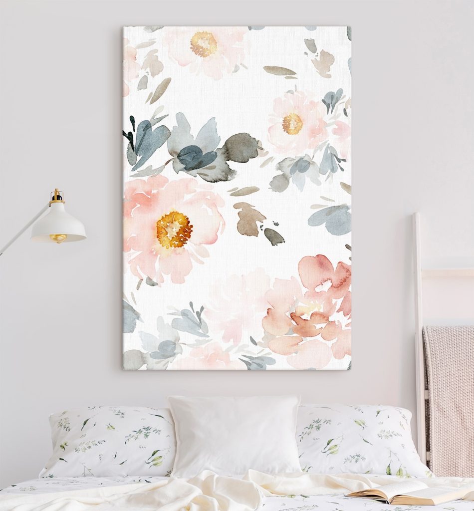 Watercolor painting of flowers Watercolor painting of flowers