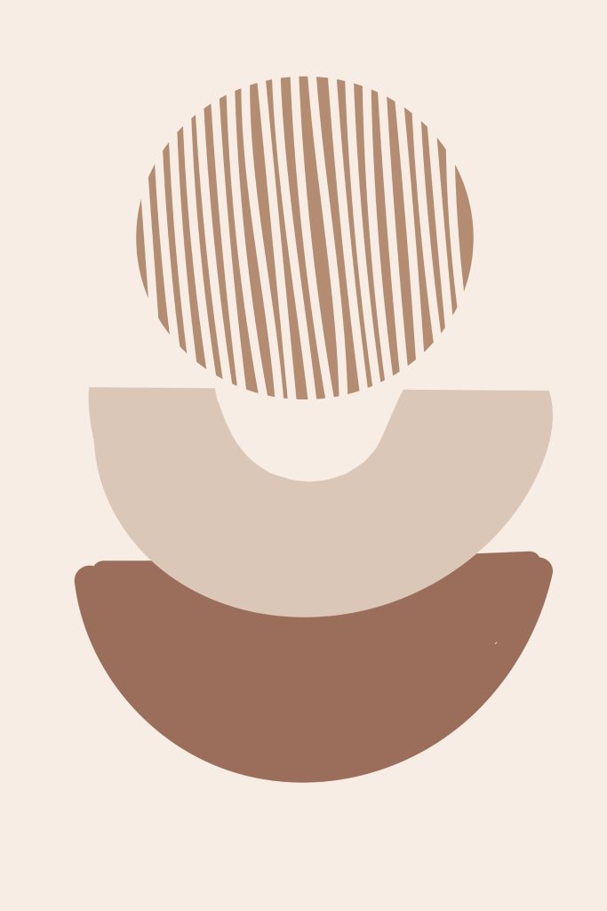 Group of shapes on a white background