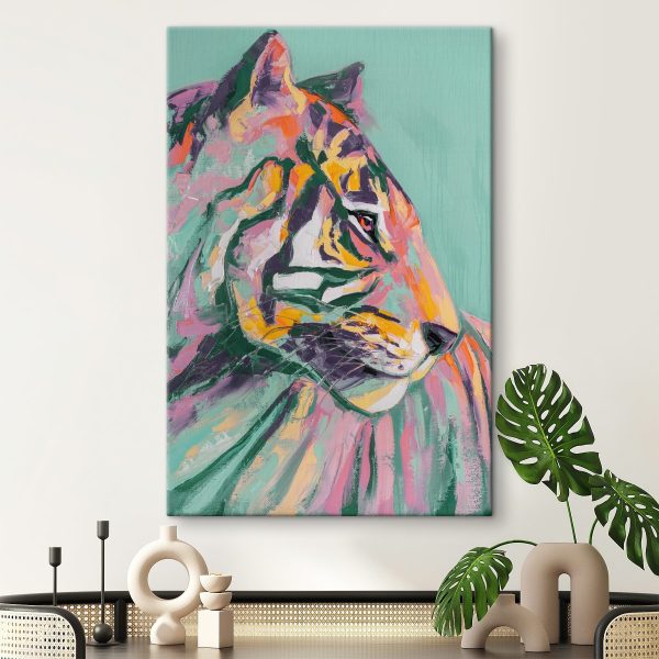 Painting of a tiger Painting of a tiger