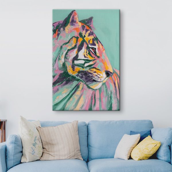 Painting of a tiger Painting of a tiger