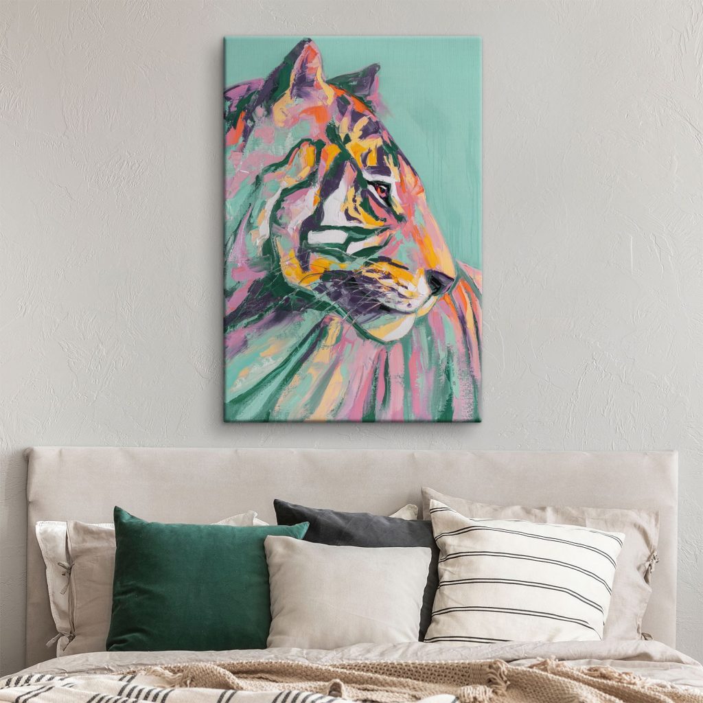 Painting of a tiger Painting of a tiger
