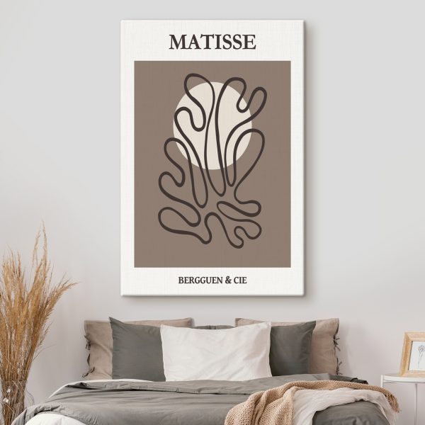 Cuadros Dibujo en tonos marrones y blancos de una planta (SKU: s36310) Cuadros Cuadros Dibujo en tonos marrones y blancos de una planta (SKU: s36310)