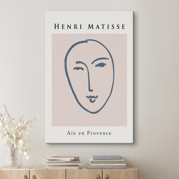 Cuadros Cuadros Dibujo de un rostro (SKU: s36317)