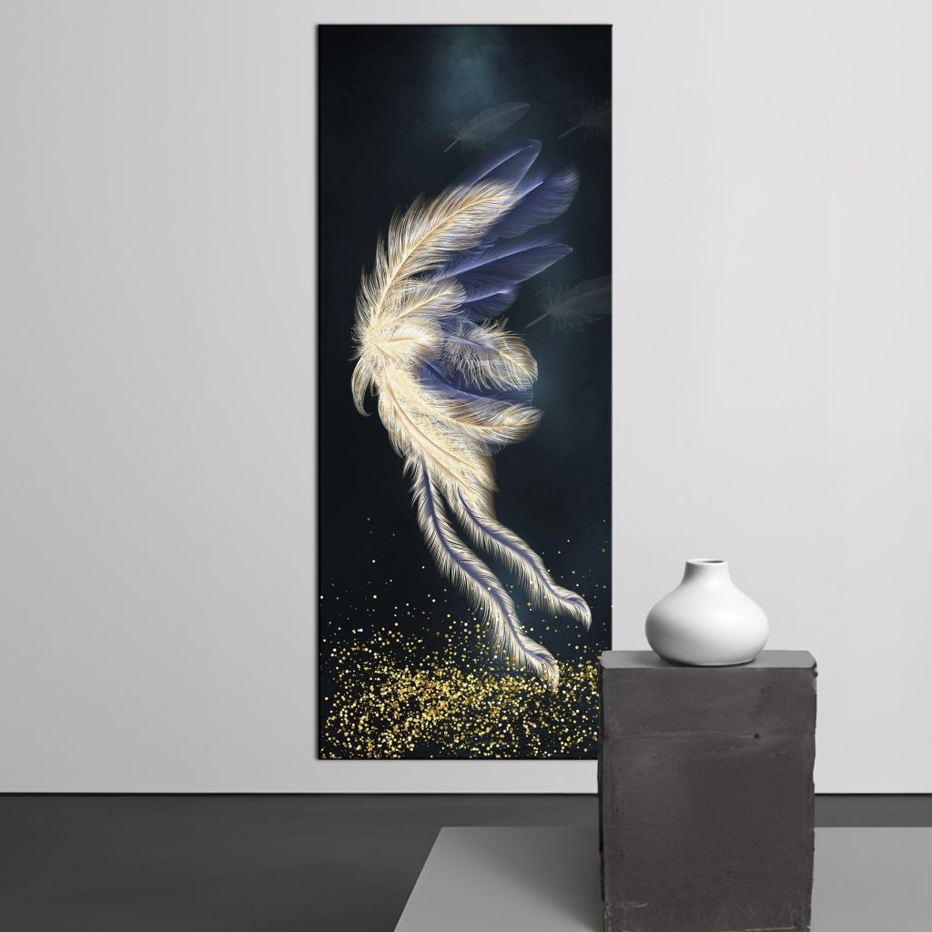 Ethereal Feather in Starry Night Ethereal Feather in Starry Night