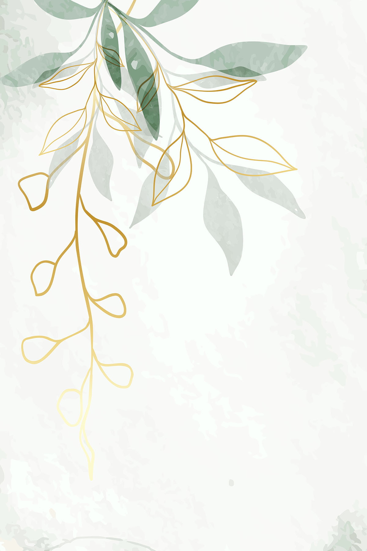 Elegant leaves in artistic harmony Elegant leaves in artistic harmony