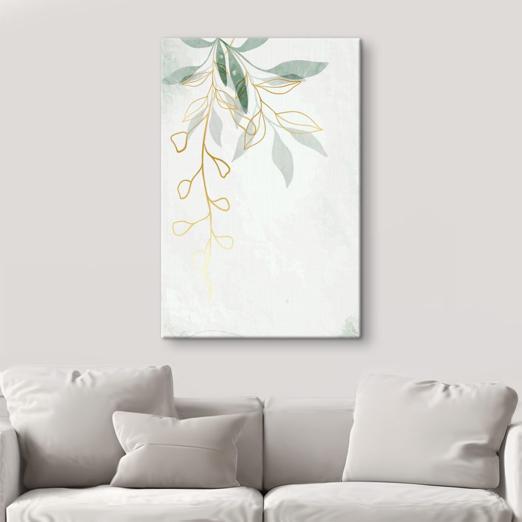 Elegant leaves in artistic harmony Elegant leaves in artistic harmony