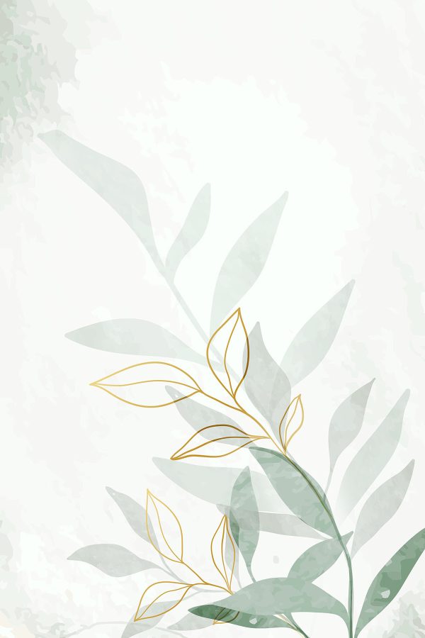 Elegant Leaves in Soft Tones