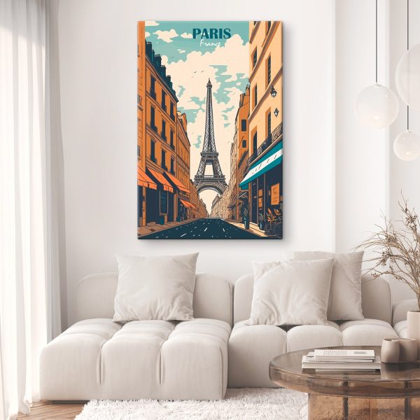 Tower in a city