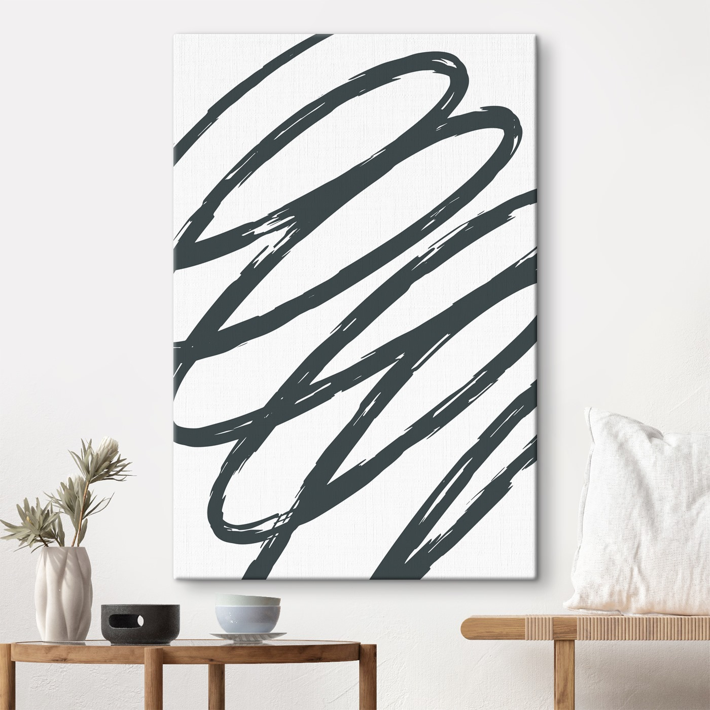 Black and white background with lines Black and white background with lines