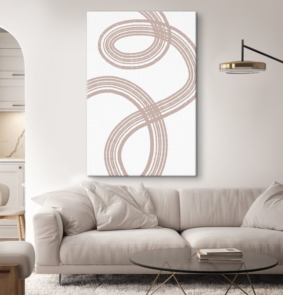 Twisting lines weave endless paths