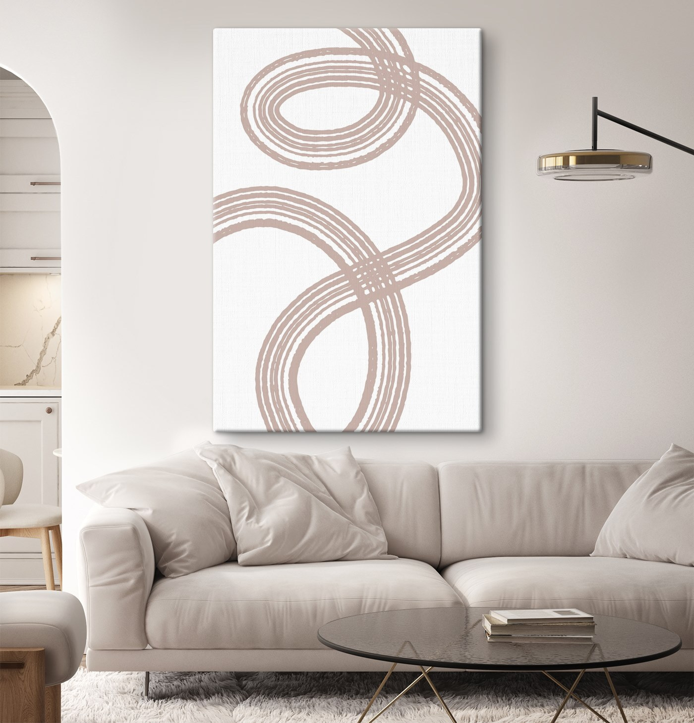 Twisting lines weave endless paths