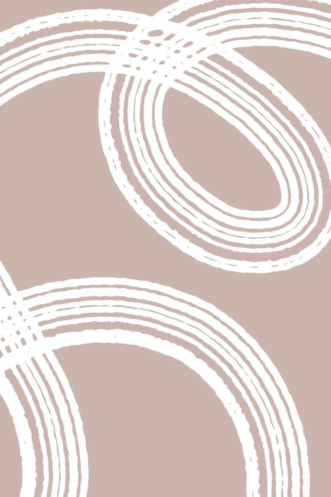 White circles on a brown background White circles on a brown background