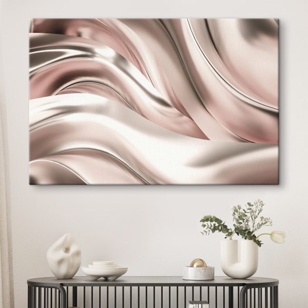 Fluid beauty in metallic waves Fluid beauty in metallic waves