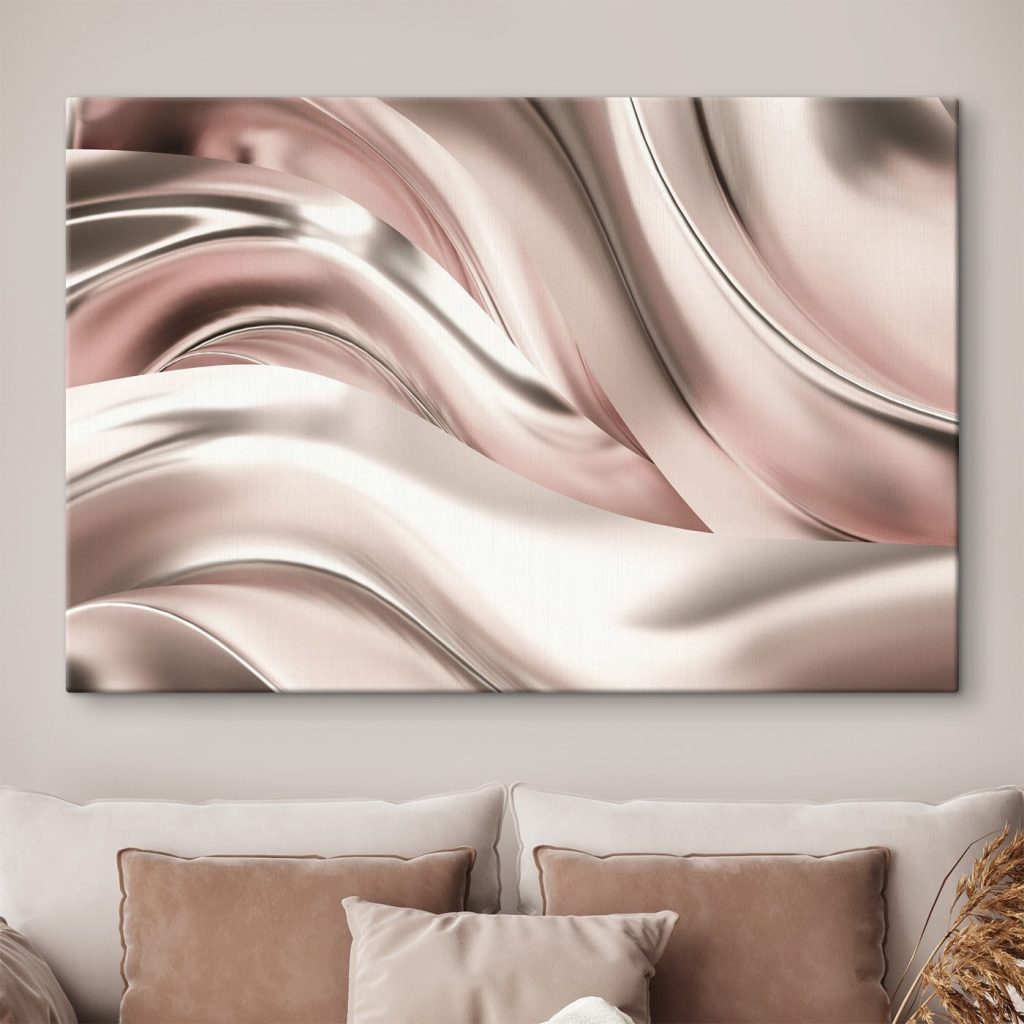 Fluid beauty in metallic waves Fluid beauty in metallic waves