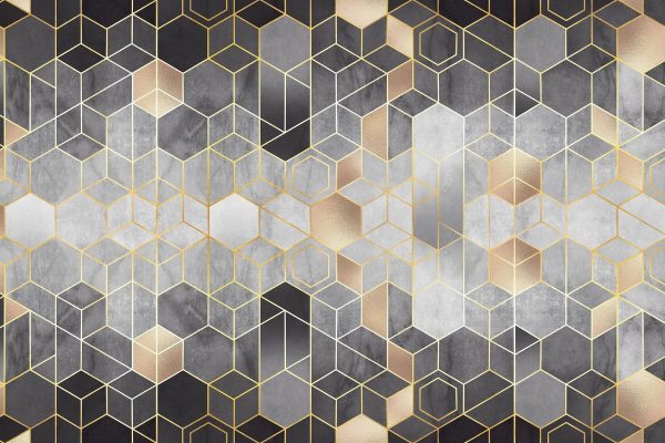 Geometric patterns in neutral tones Geometric patterns in neutral tones