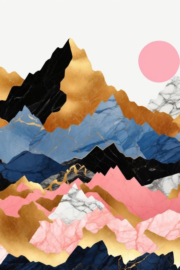 Layers of color, texture, and light