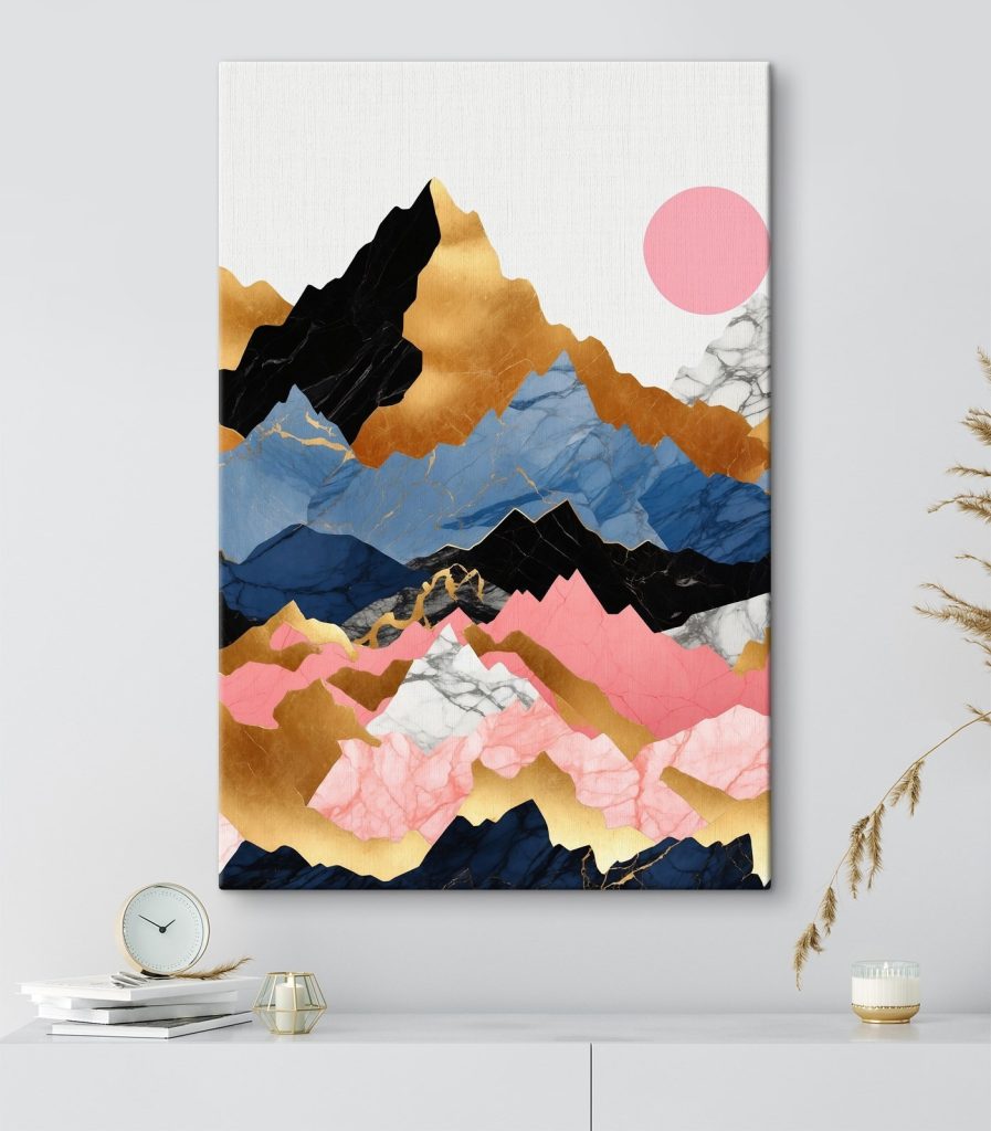 Layers of color, texture, and light