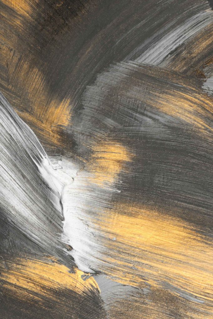 Black and white painting