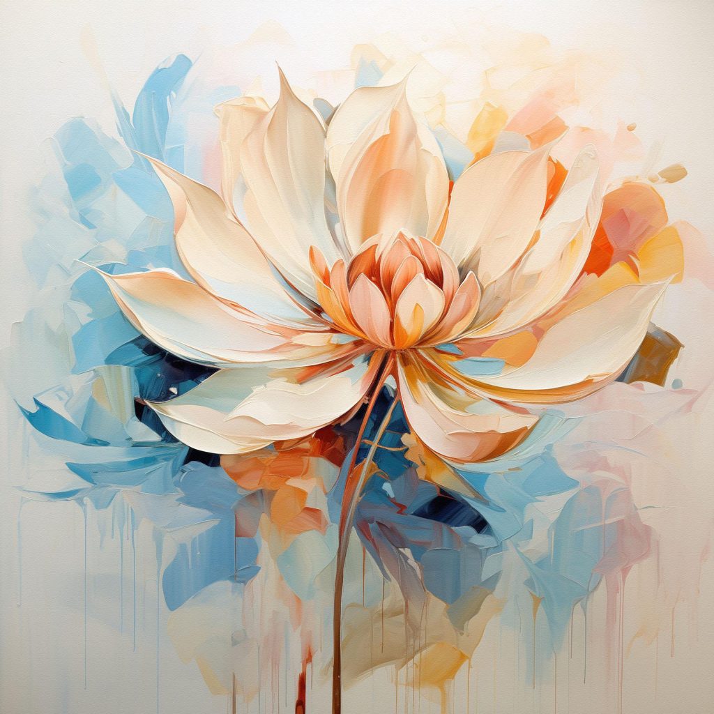 Painting of a flower