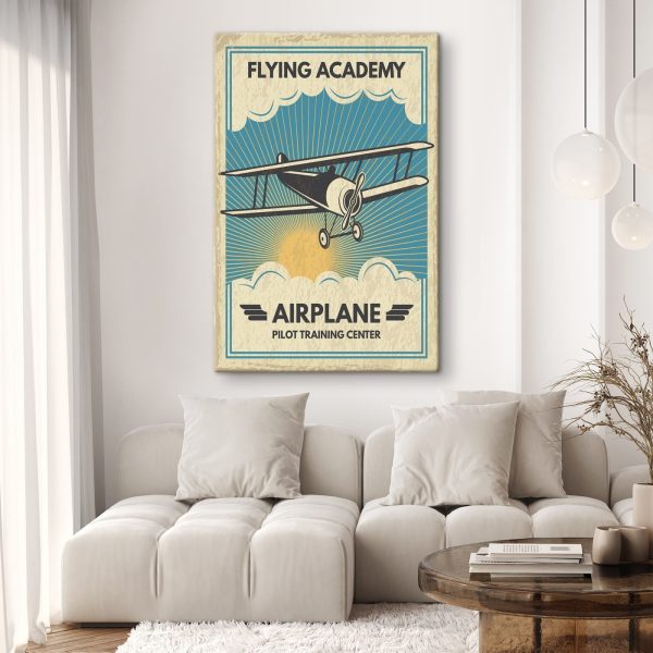 Poster of an airplane