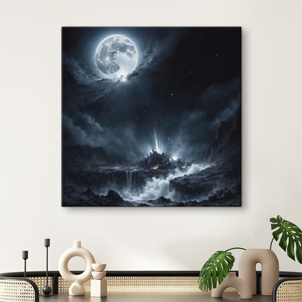 Moon in the sky Moon in the sky