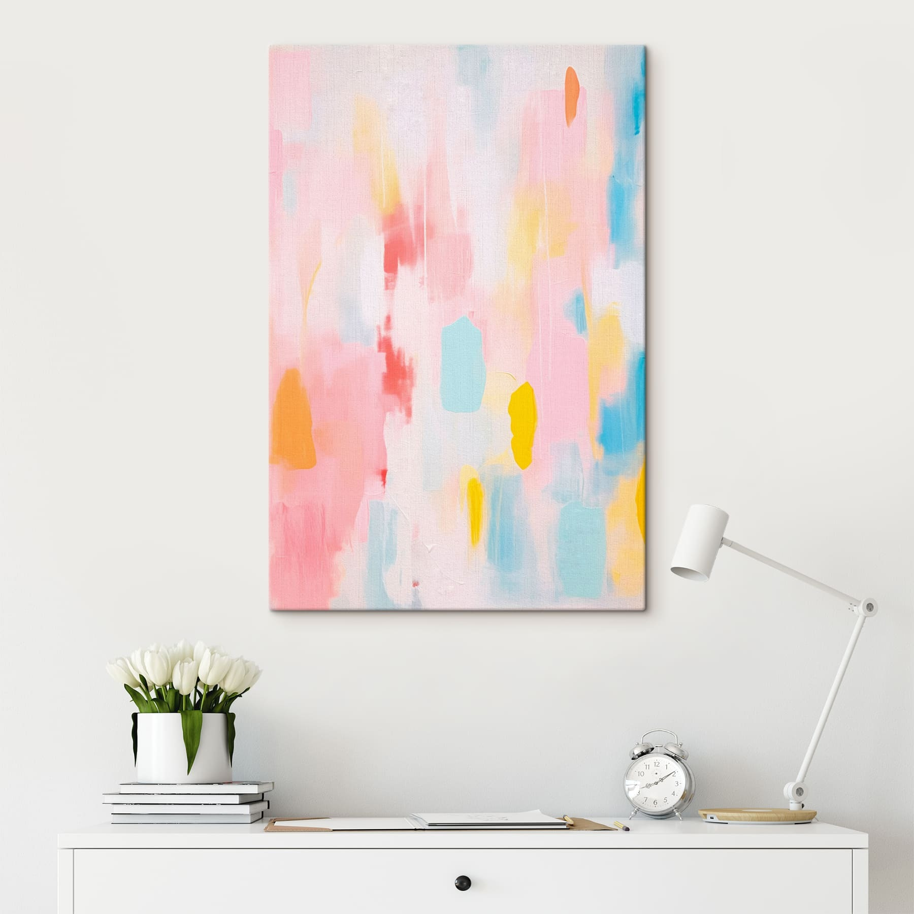 Painting of different colors