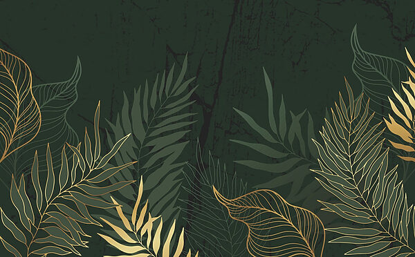 Botanical elegance on a dark backdrop