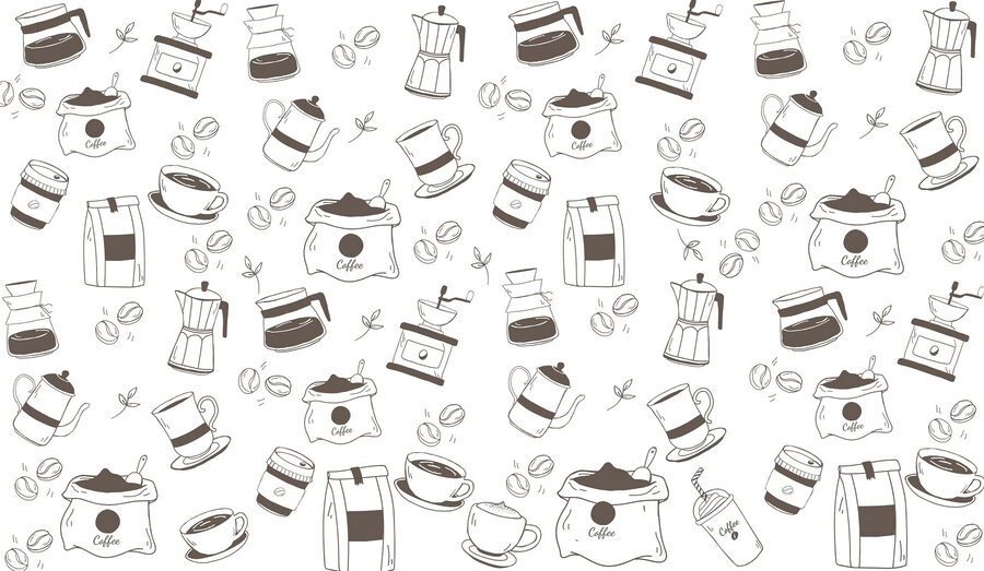 Patrón de café y té