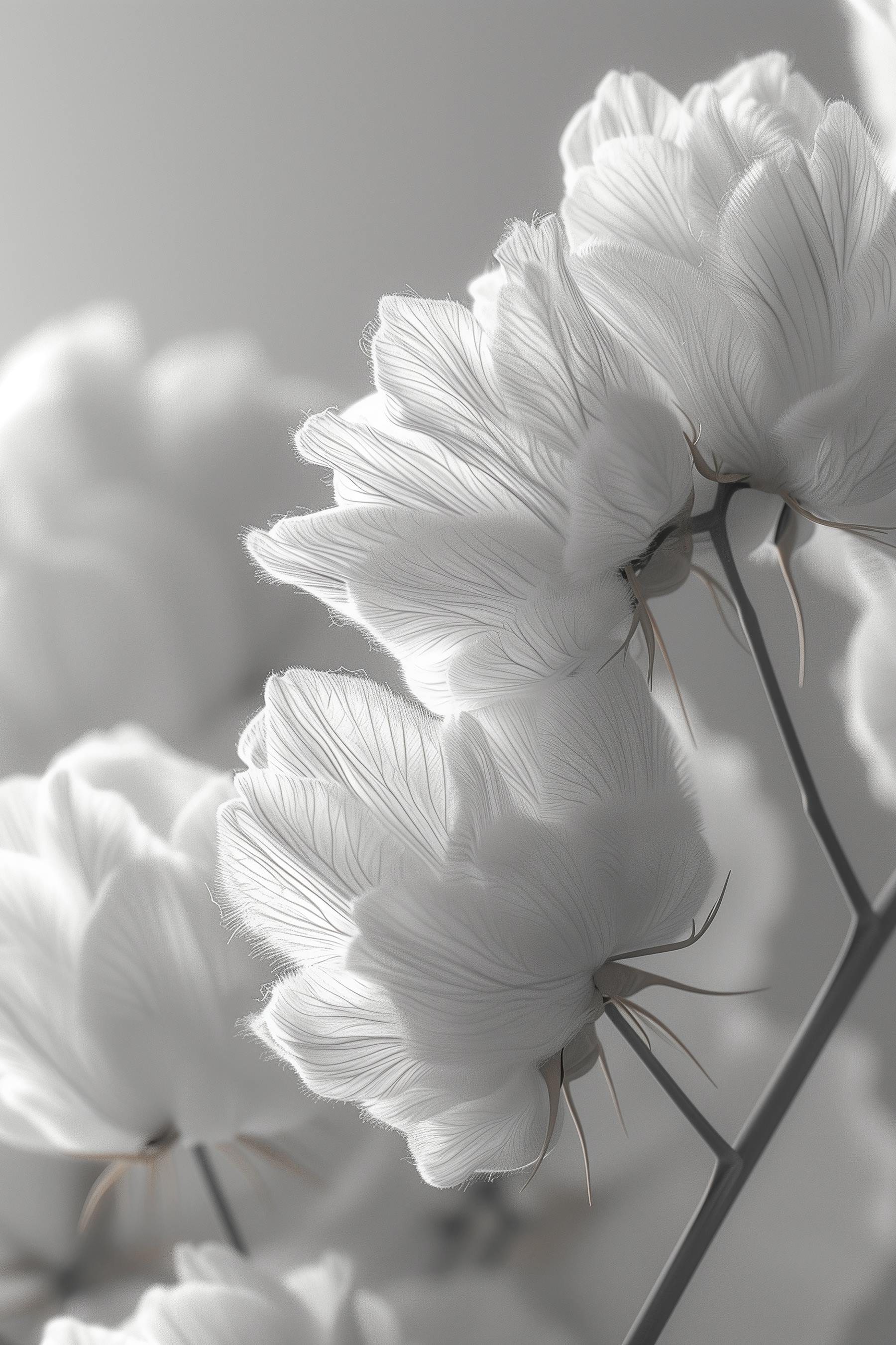 Delicate petals in soft focus Delicate petals in soft focus
