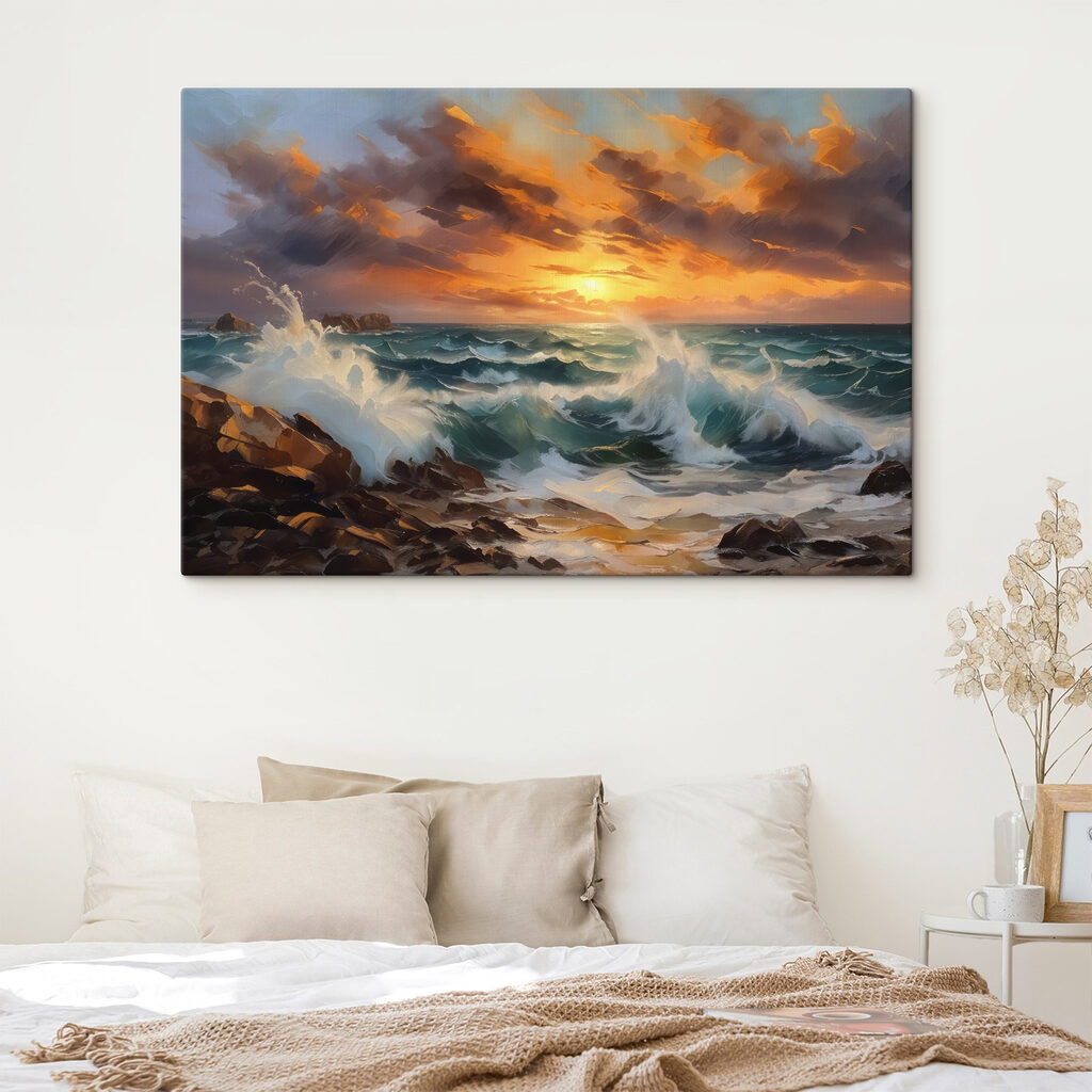 Waves crashing waves on a rocky beach Waves crashing waves on a rocky beach